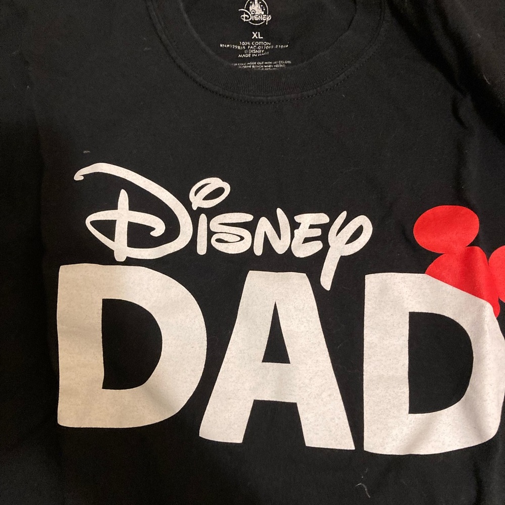 Disney Dad Shirt; XL